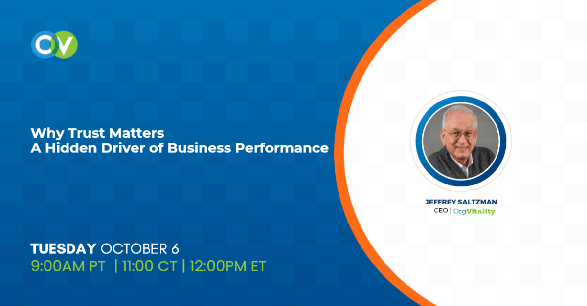 Why Trust Matters A Hidden Driver of Business Performance