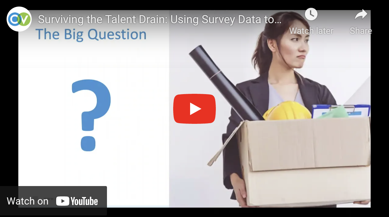 Surviving the Talent Drain – Using Your Survey Data to Predict Turnover
